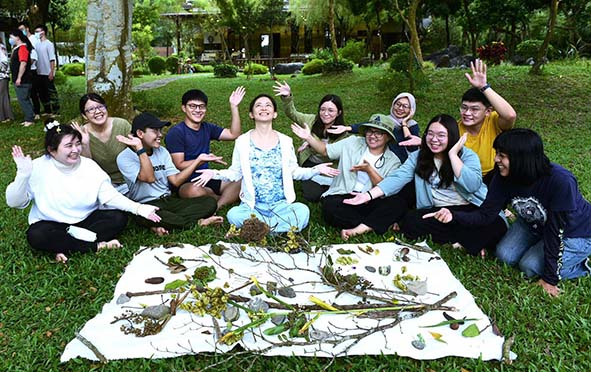 中山大學氣膠科研中心攜手休閒農場策畫內在發展目標工作坊 聚焦生態身心靈