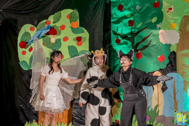 寓教於樂! 嘉藥幼保系原創兒童劇「森林甜點師」用AI譜出童話奇幻樂章