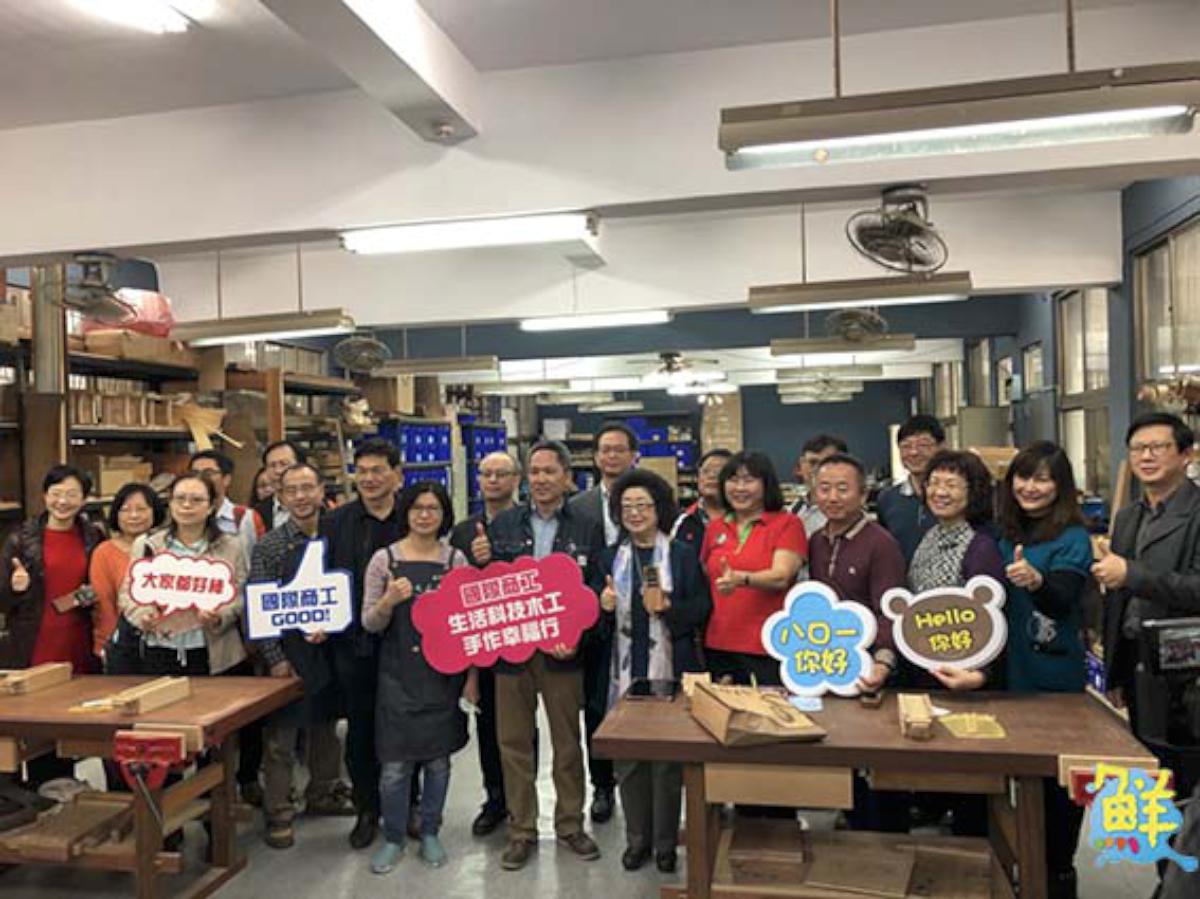 生活科技木工手作幸福行 國際商工致力推動全民Maker