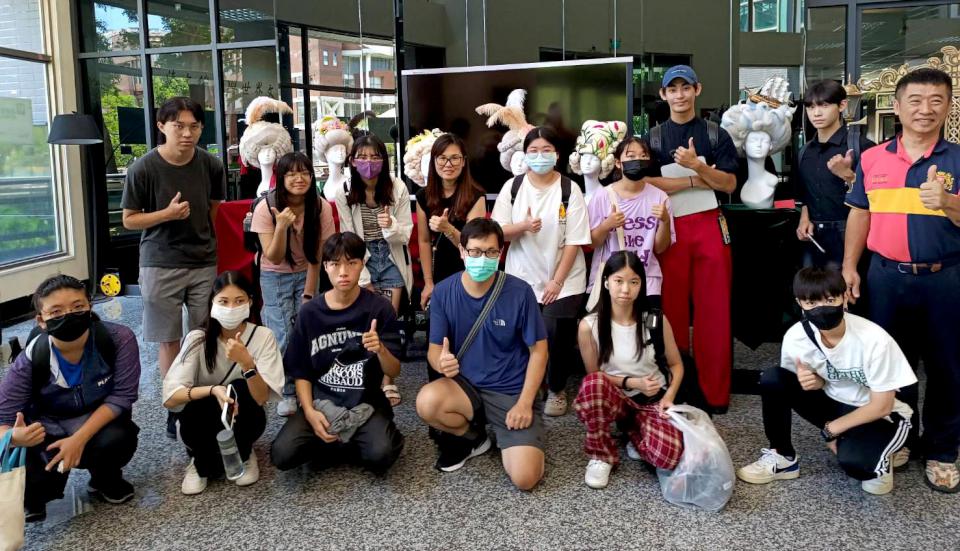 正修科大妝彩系碩士生簡湘紜羊毛氈藝術創作 7月4日前圖書館邀賞