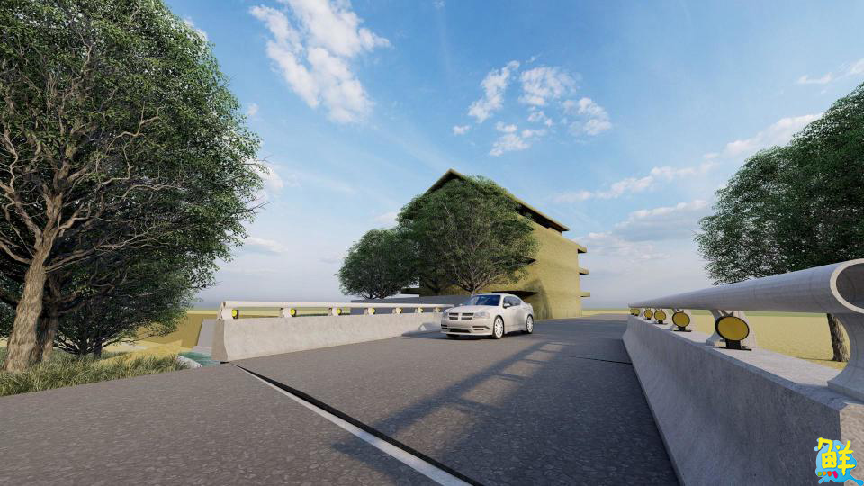 燕巢區深水公墓福壽橋災修工程動工 提供市民安全通行道路