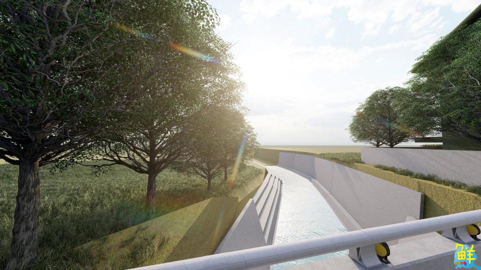 燕巢區深水公墓福壽橋災修工程動工 提供市民安全通行道路