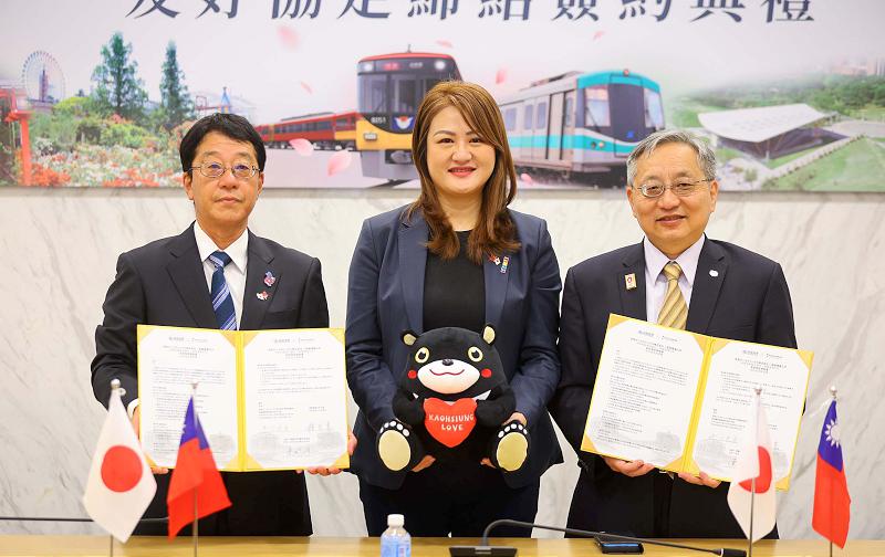 高捷續攜手日本京阪電車簽署友好協定 深化觀光推廣、技術交流等合作