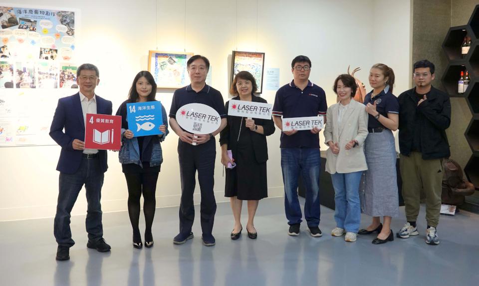 中山大學管院USR計畫攜手2企業、1社團 前進高市17所國小推廣環教與海廢再生