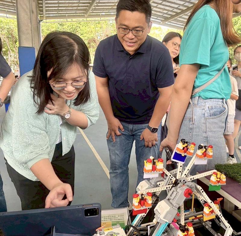 福山國中、學區4國小第三屆親子雙語園遊會 大小朋友挑戰趣味闖關