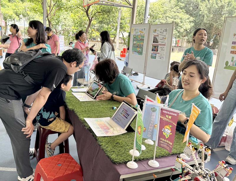 福山國中、學區4國小第三屆親子雙語園遊會 大小朋友挑戰趣味闖關