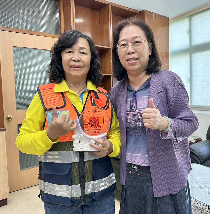 光武國小志工導護團守護學童34年114年代表高市角逐全國交安教育績優