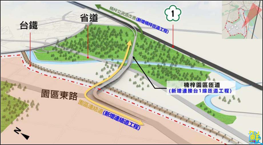 楠梓園區聯外交通路網都計變更案 高市都委會審議通過