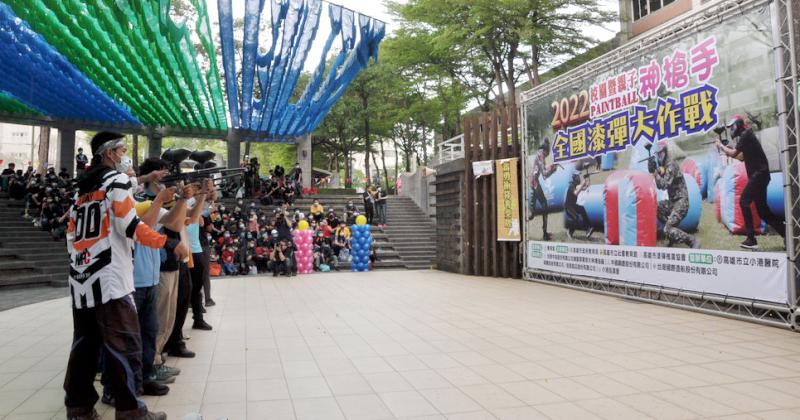 2022第19屆全國漆彈大作戰社教館登場 76校、98支隊伍600名選手同場競技