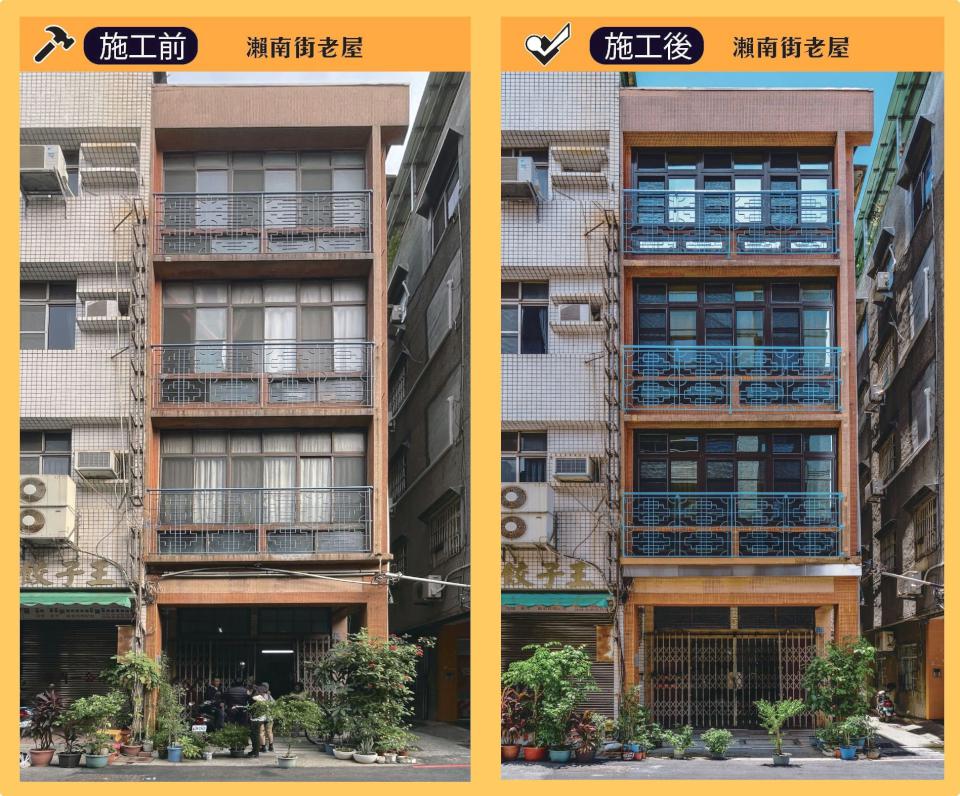 高市文化局完成鹽埕區瀨南街老宅檢修門面 續邀新樂街、建國路屋主加入