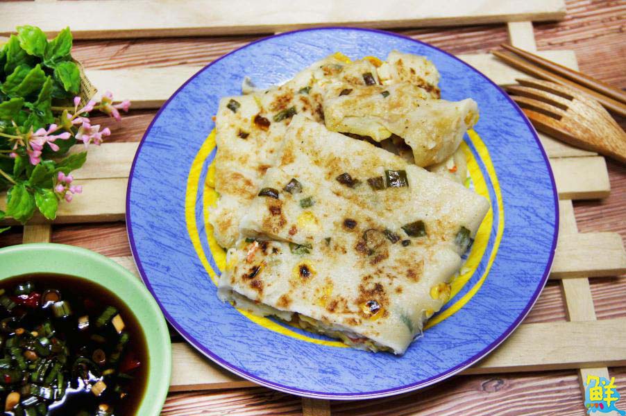 左營大路排隊早餐 呷飽飽粉漿蛋餅 迎接元氣每一天