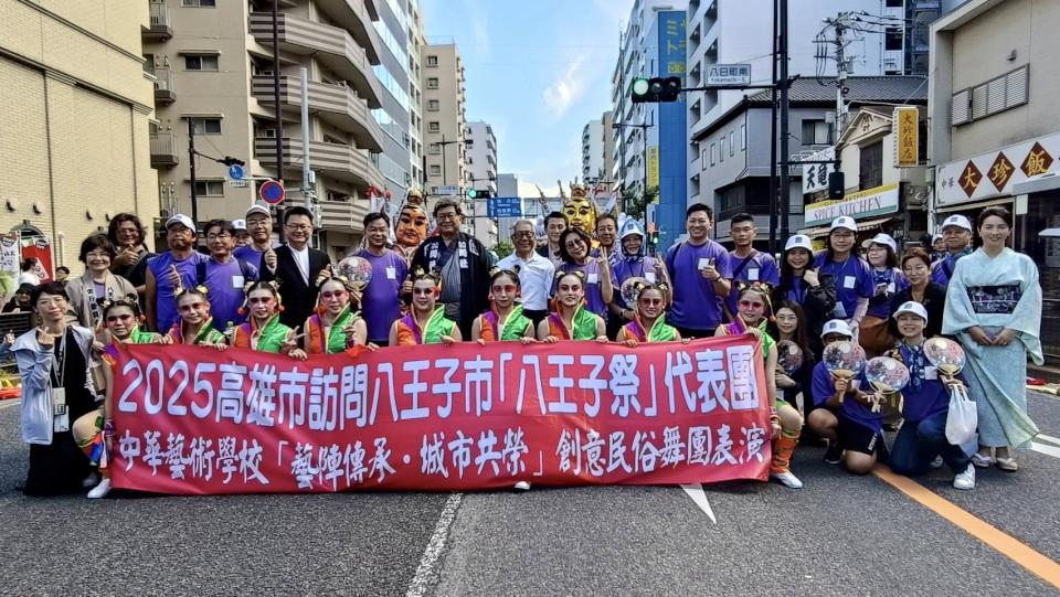 高市教育局續受邀參與2025八王子祭 深化八王子市教育合作
