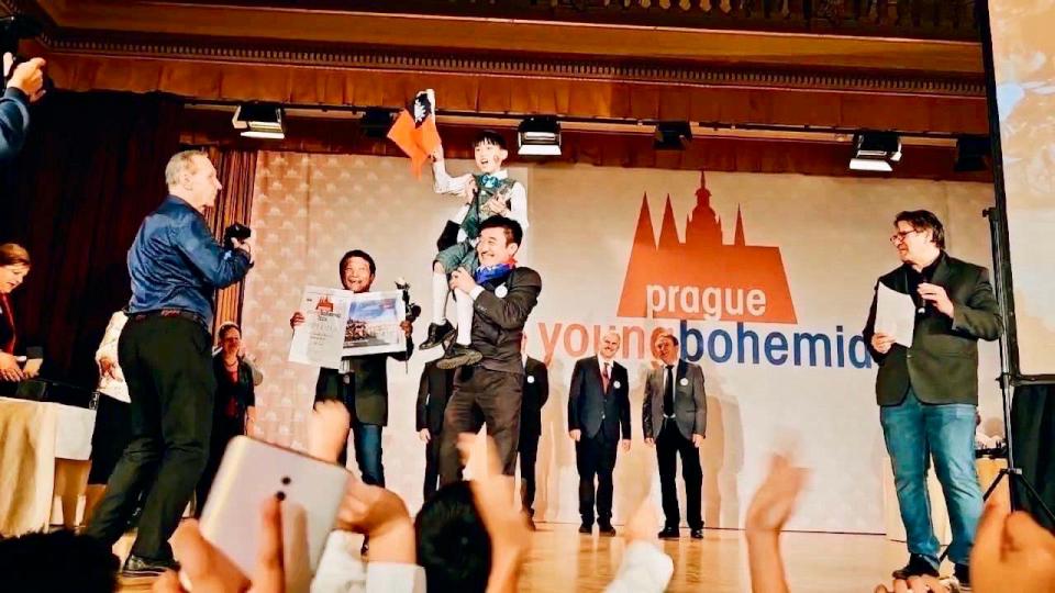 捷克布拉格青年波西米亞音樂節 前金國小管樂團勇奪金牌獎