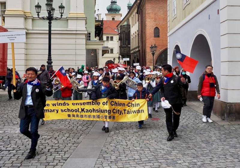 捷克布拉格青年波西米亞音樂節 前金國小管樂團勇奪金牌獎