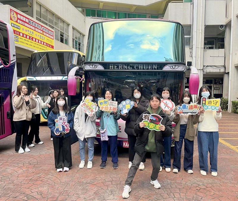 樹德家商攜手監理、警政機關推交安宣導 鼓勵僑生公假報名駕訓考照