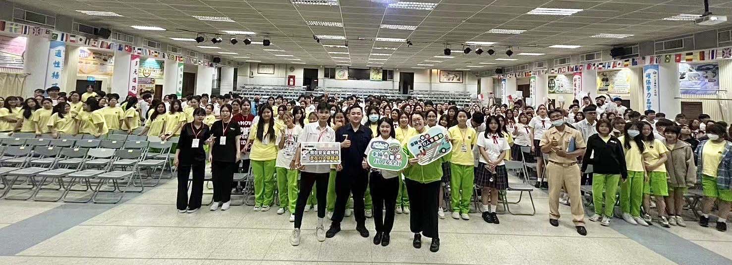 樹德家商攜手監理、警政機關推交安宣導 鼓勵僑生公假報名駕訓考照