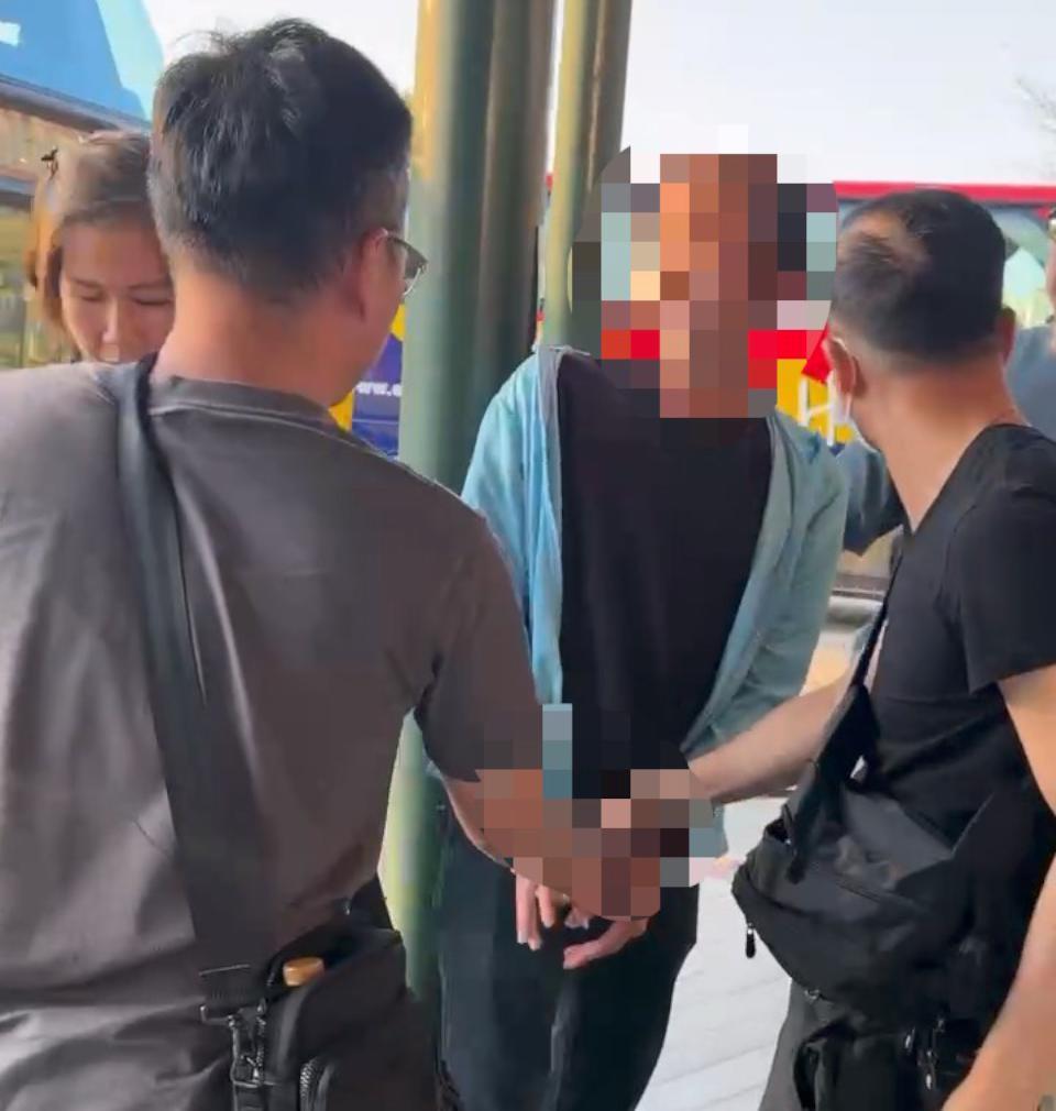 高市警局少年隊溯源毒品案 國道客運逮詐欺通緝犯扣大麻等證物送辦