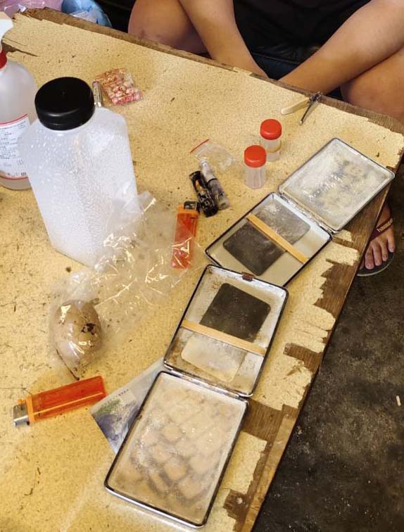 高市警局少年隊溯源詐欺案循線逮1車手 扣毒品、吸食器等物送辦