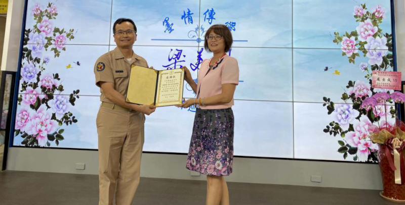 高市創意台灣文化協會梁美月創作巡迴個展 國軍高雄總醫院左營分院精選40幅創作