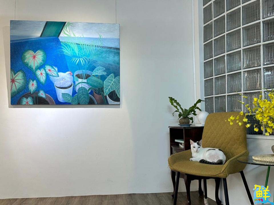 高雄僅此一家! 海景第一排的藝文空間 荷楷畫室 療癒繪畫紓壓身心