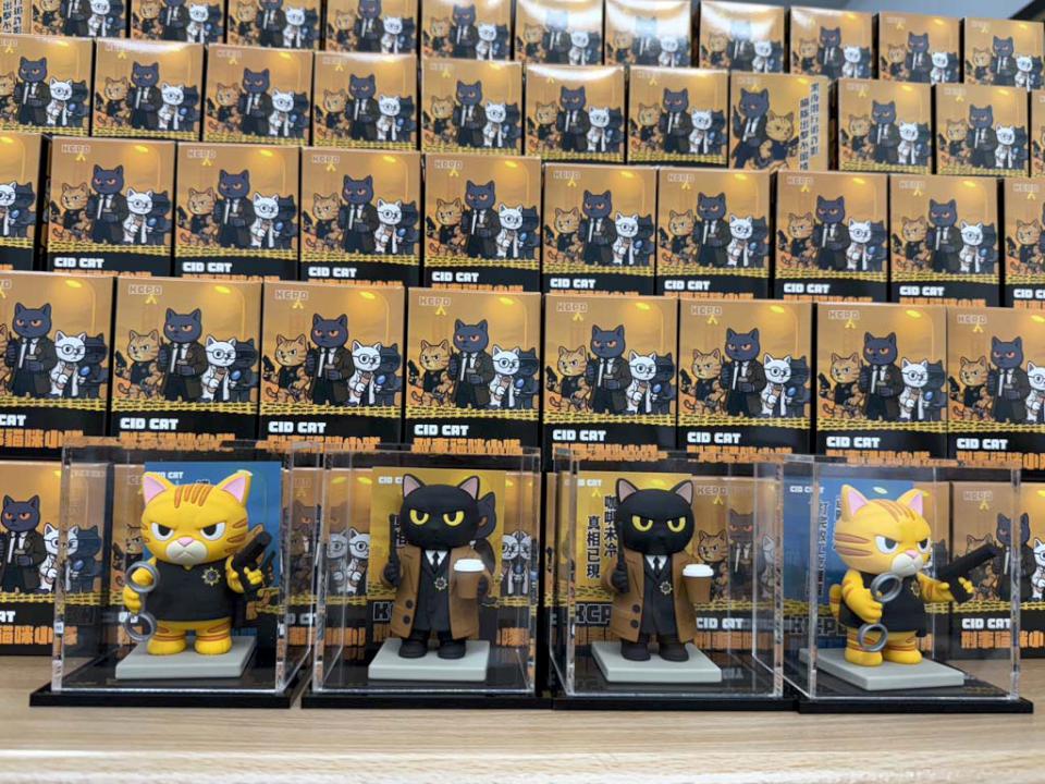 高市刑大新推原創IP刑事貓咪小隊 5喵星人各司其職宣導防詐