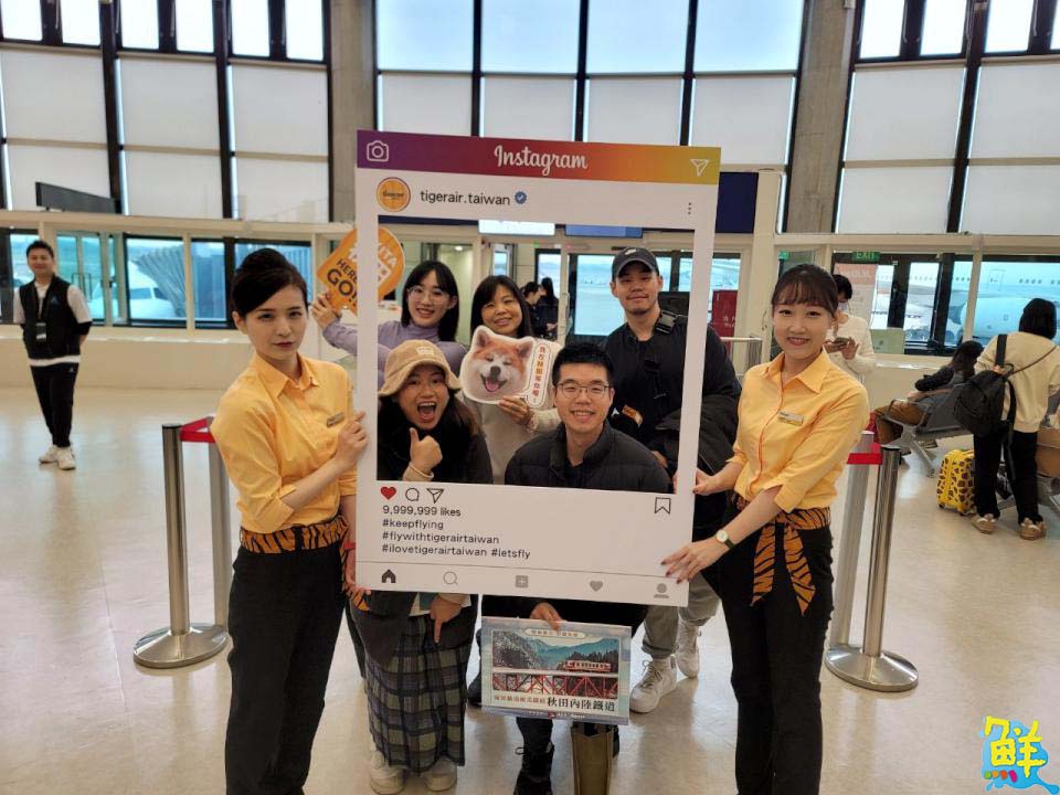 迎日本秋冬旅遊旺季 台灣虎航今首航桃園-秋田航線