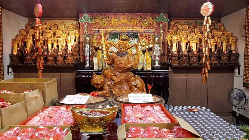 東照山關帝廟武財神趙公明開光 金爐完成重建同步開火迎財庫