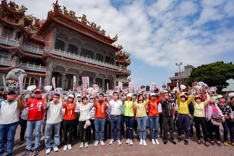 關鍵倒數  決勝大岡山！趙天麟率湧言戰將車隊催票  民眾熱情相挺