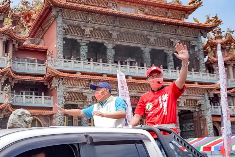 關鍵倒數  決勝大岡山！趙天麟率湧言戰將車隊催票  民眾熱情相挺