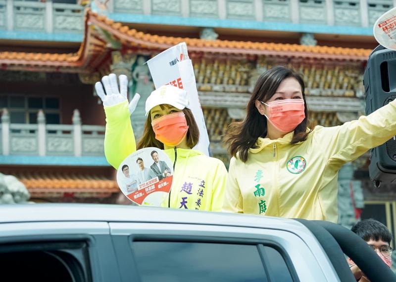 關鍵倒數  決勝大岡山！趙天麟率湧言戰將車隊催票  民眾熱情相挺