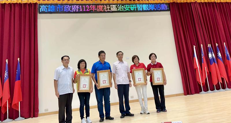 高市警局112年社區治安研習觀摩活動 反毒防詐婦幼安全宣導急救實作體驗