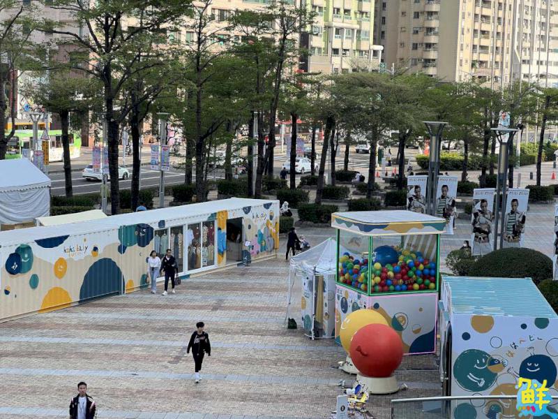 嘎嫂二伯自創品牌hahababy「快閃貨櫃屋」漢神巨蛋首發登場