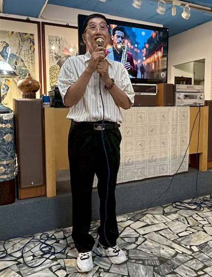 中華台灣經貿文化交流協會聯誼餐敘 理事長趙文彬、創會理事長張永漢致詞迎賓