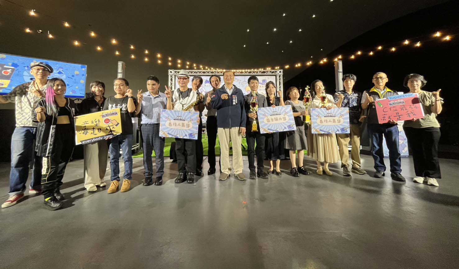 高市勞工局《絕色音感》我的主打歌決戰衛武營 6視障音樂人PK魔王歌手呂湘婷