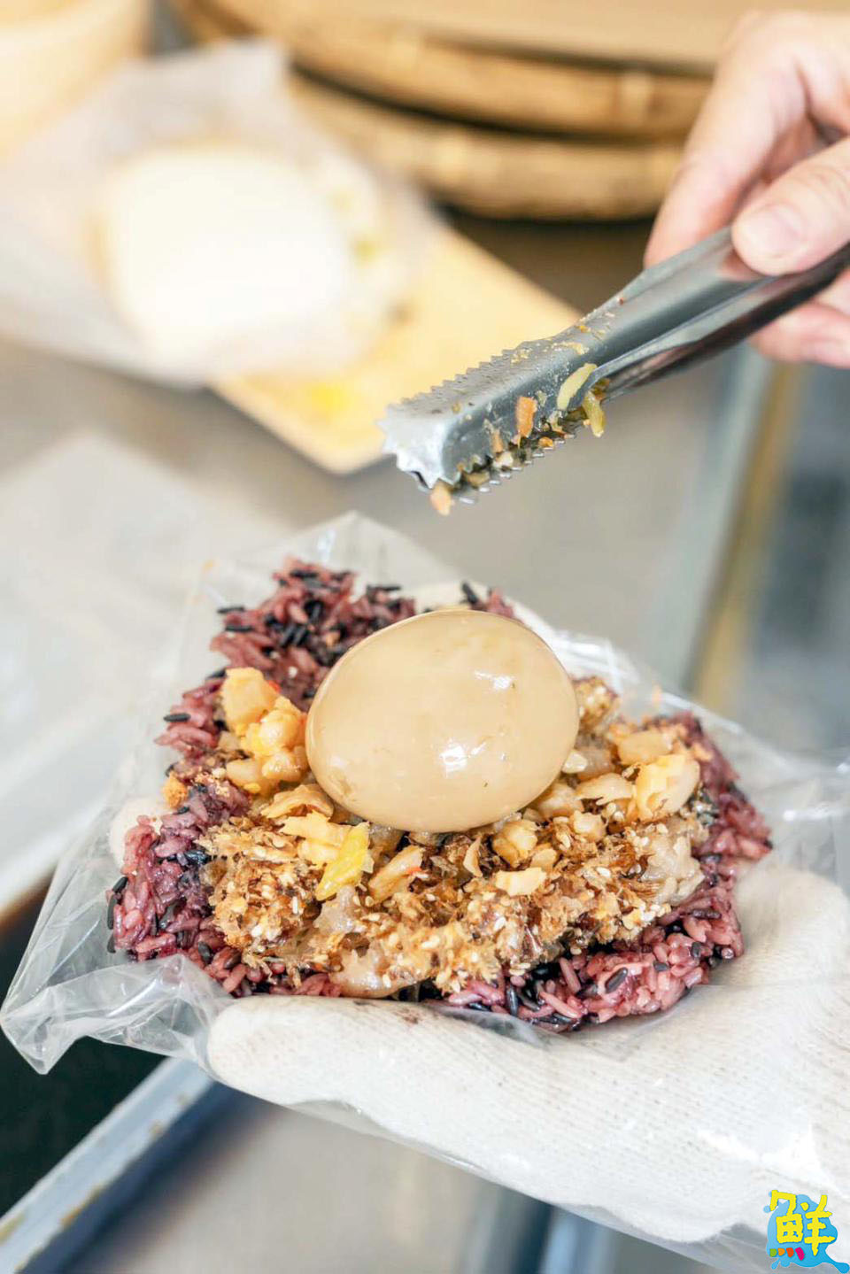 口碑好評不間斷! 楠梓人氣早點 三米飯糰 熱騰騰送到您手中