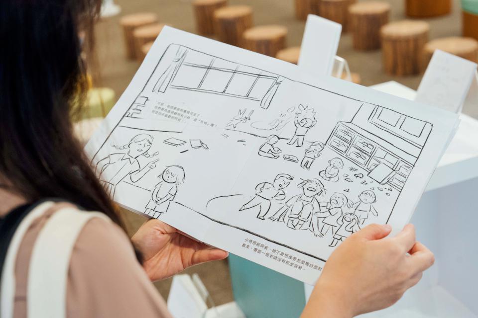 高市圖2025好繪芽繪本創作班成果展 30名學員插畫、草圖等作品邀賞