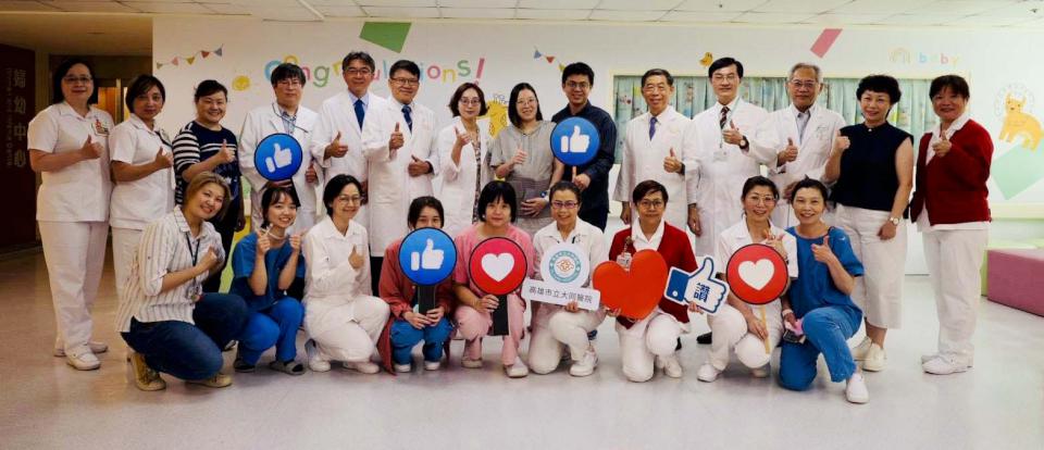 長庚醫療接手營運高市大同醫院滿半年 喜迎首名剖腹產重3695公克男嬰