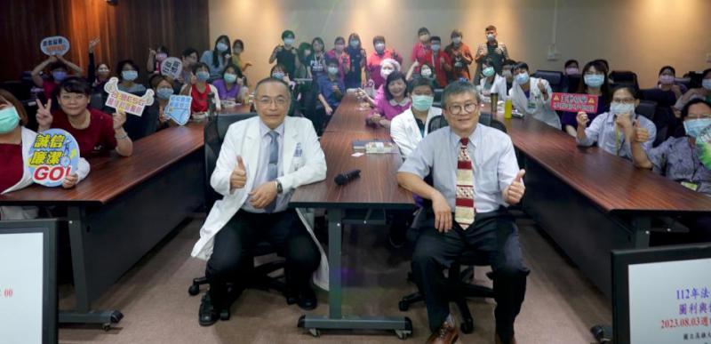 民生醫院112年法紀宣導專題講座 高雄大學財法系主任張永明談貪污圖利