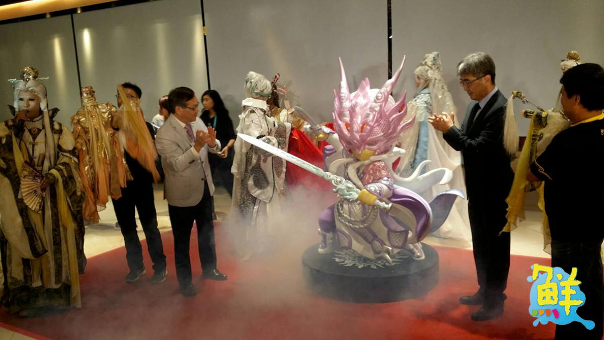 霹靂布袋戲黃金陣容全員到齊 全台獨家魔吞不動城襲捲高雄夢時代