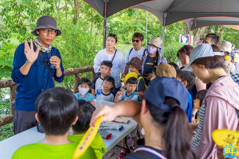 尖山埤水庫生態推廣教育活動圓滿落幕 家庭齊心闖關守護水庫生態