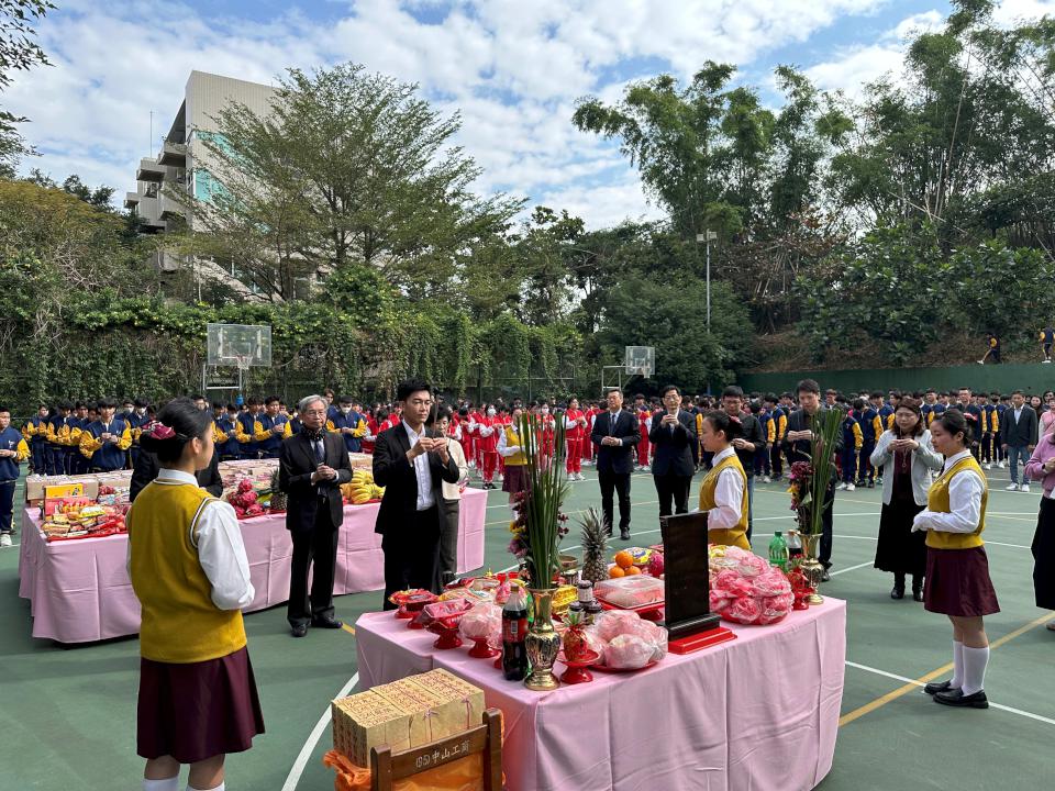 中山工商114年春節祭祖聯歡活動 7國近1300名僑生參與