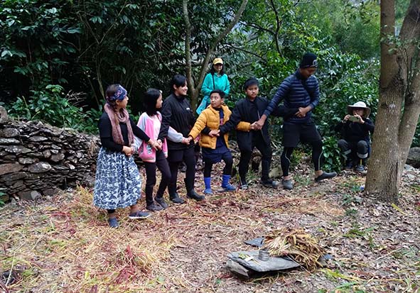 中山大學研究團隊攜手學校社區同好 復育屏縣霧台鄉好茶部落魯凱小米生態系統