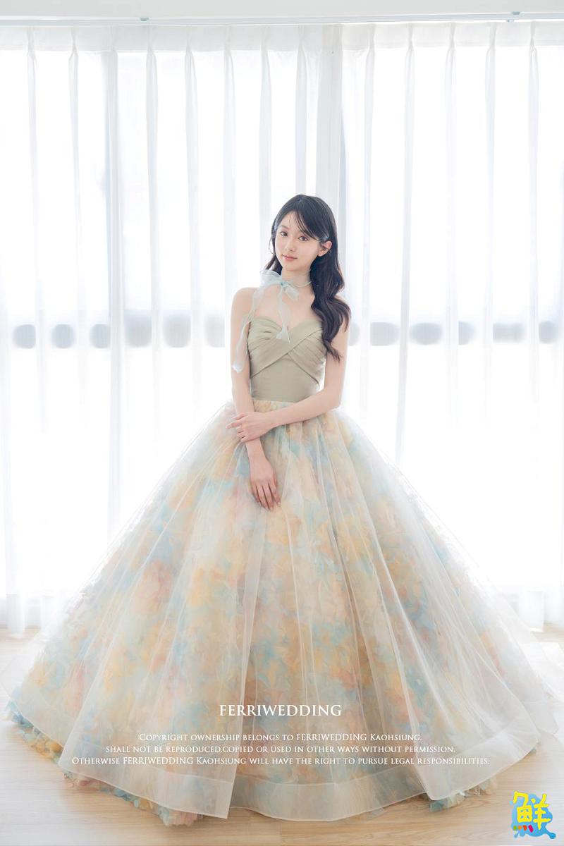 記錄您一生一次的美好 翡麗婚紗 為了愛 勇敢重生的繁花