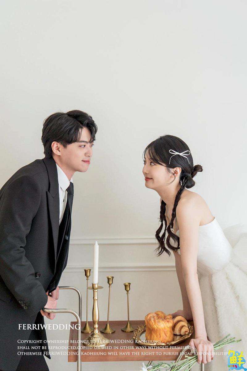 記錄您一生一次的美好 翡麗婚紗 為了愛 勇敢重生的繁花