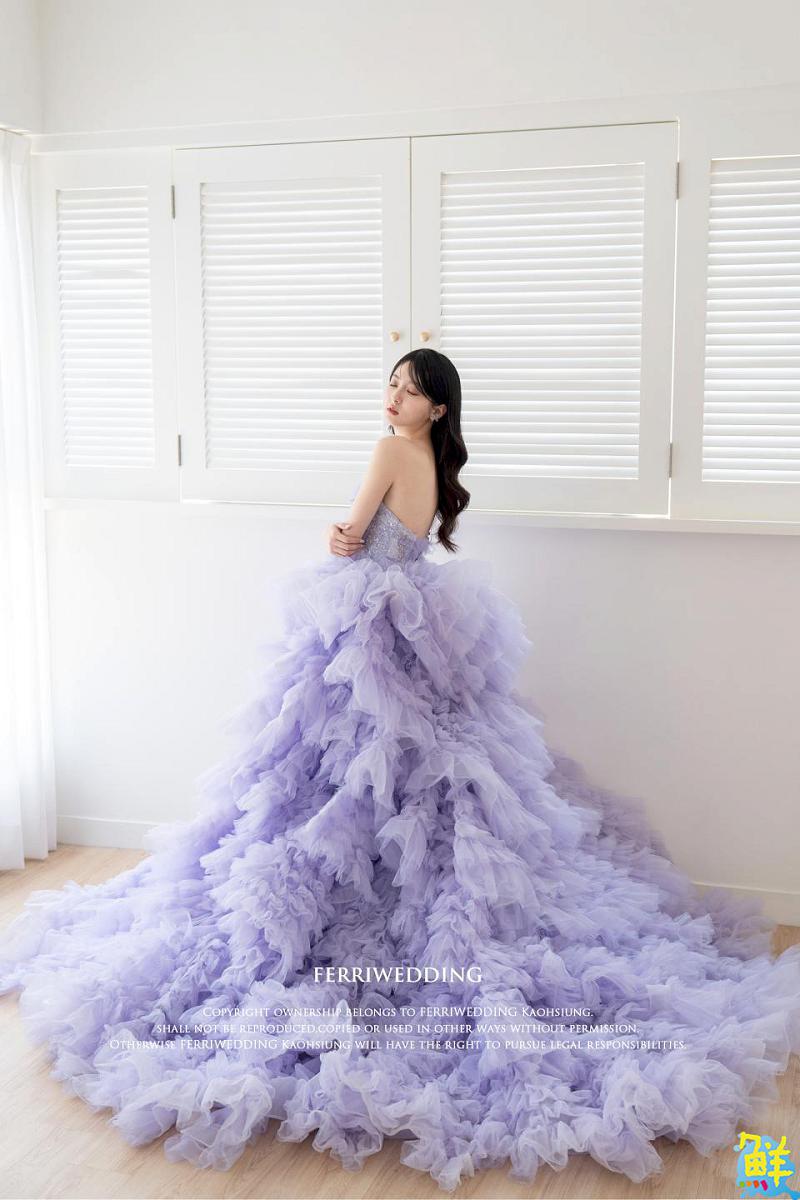 記錄您一生一次的美好 翡麗婚紗 為了愛 勇敢重生的繁花