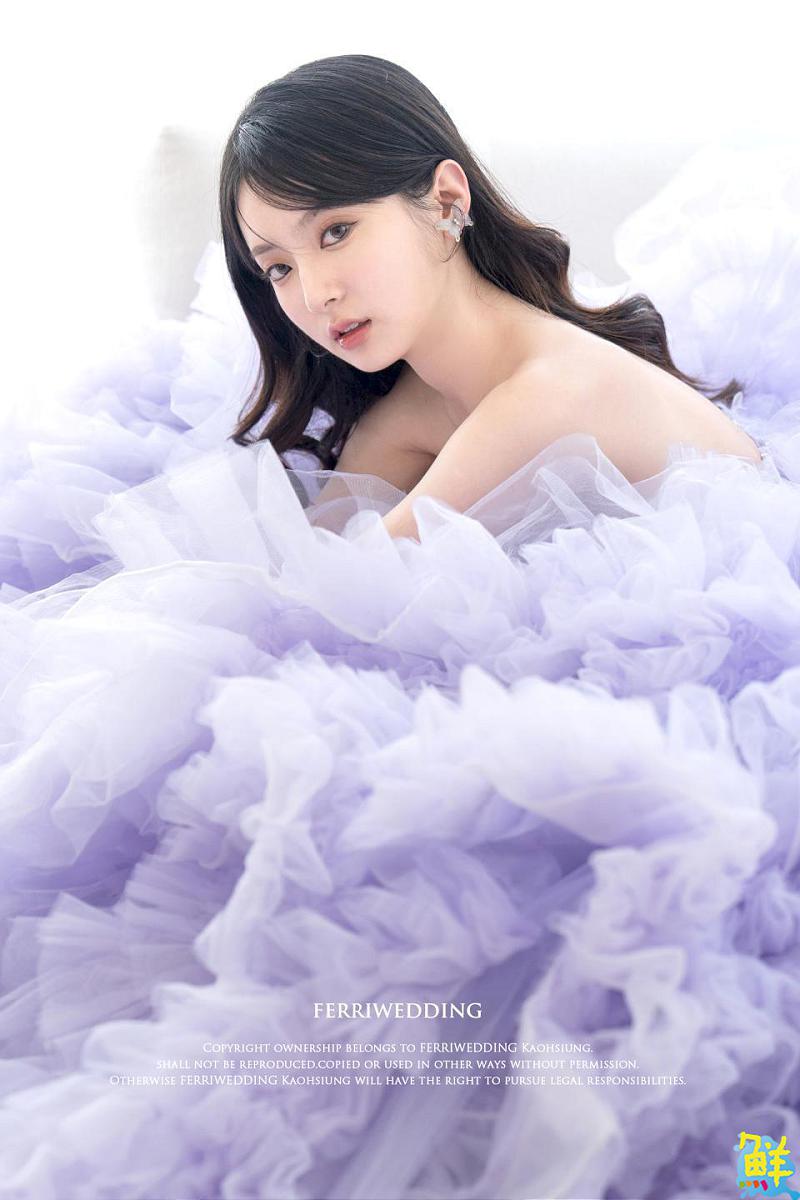 記錄您一生一次的美好 翡麗婚紗 為了愛 勇敢重生的繁花