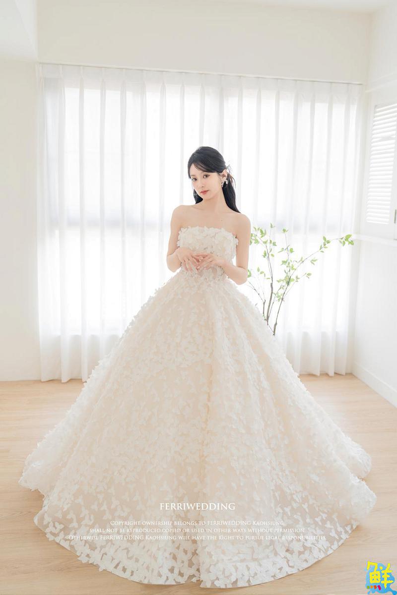 記錄您一生一次的美好 翡麗婚紗 為了愛 勇敢重生的繁花