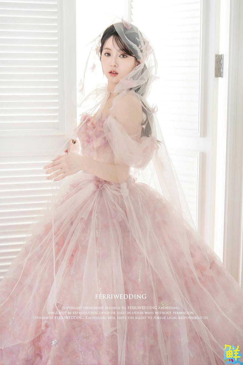 記錄您一生一次的美好 翡麗婚紗 為了愛 勇敢重生的繁花