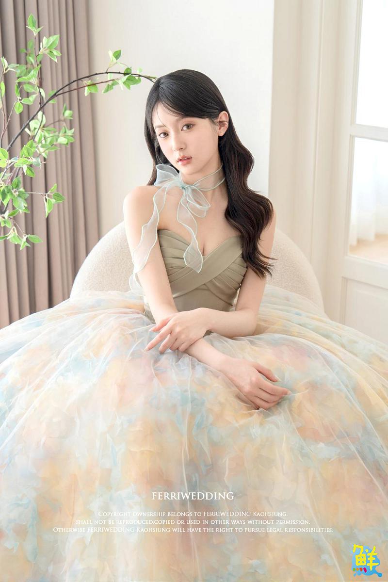 記錄您一生一次的美好 翡麗婚紗 為了愛 勇敢重生的繁花