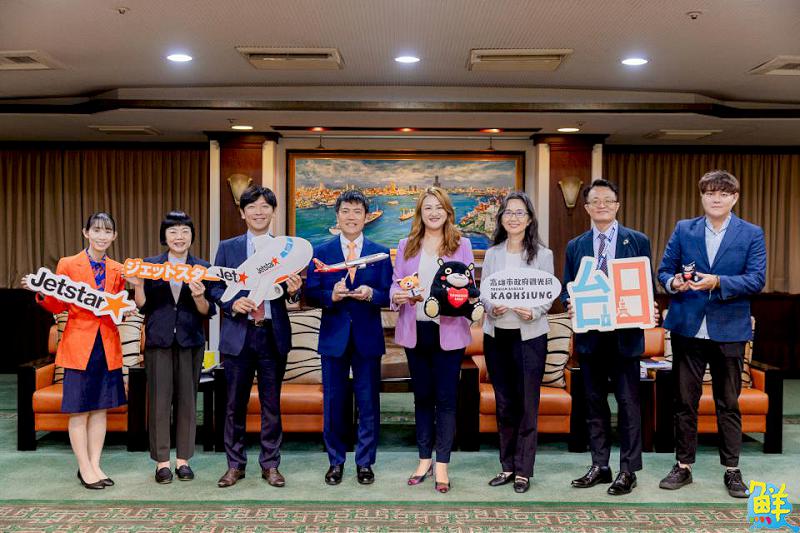 捷星CEO拜會高雄巿長 盼高雄-日本航線順利開航 加深兩地交流
